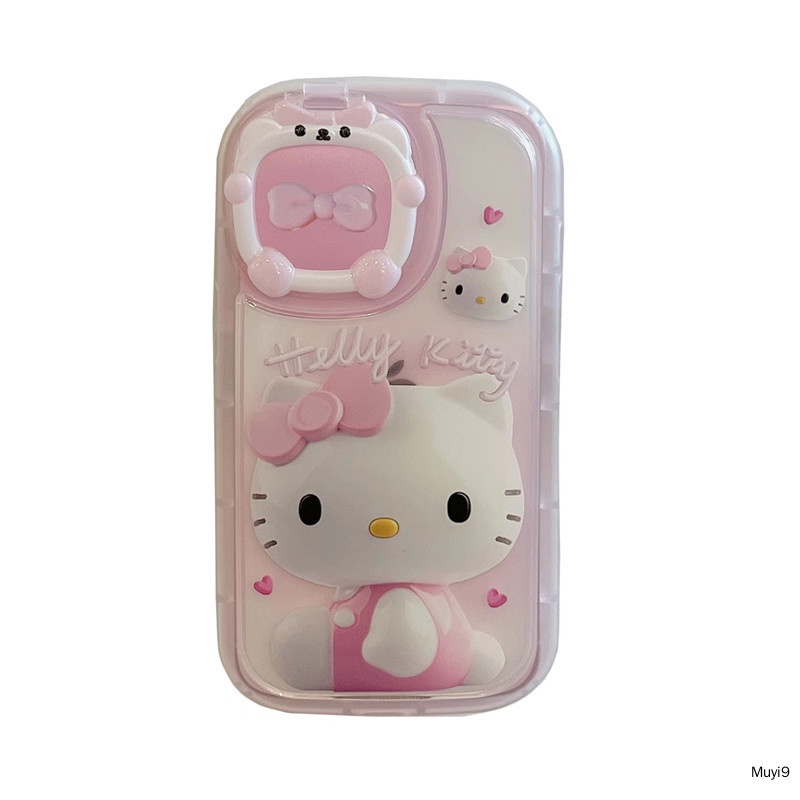 Ốp Điện Thoại Gương Hoạt Hình Hello Kitty Cho IPhone13promax I11 IPhone12ProMAX I12 Iphone11Promax IphoneXS MAX XR IPhone13