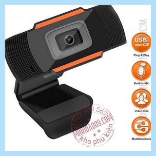 Webcam Máy Tính Laptop Học Online, Livestream Có Mic Full HD PC Gaming 720P High Solution