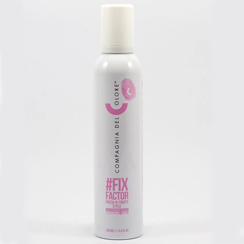 Mousse định hình tóc rối xoăn Del Colore Fix Factor 250ml