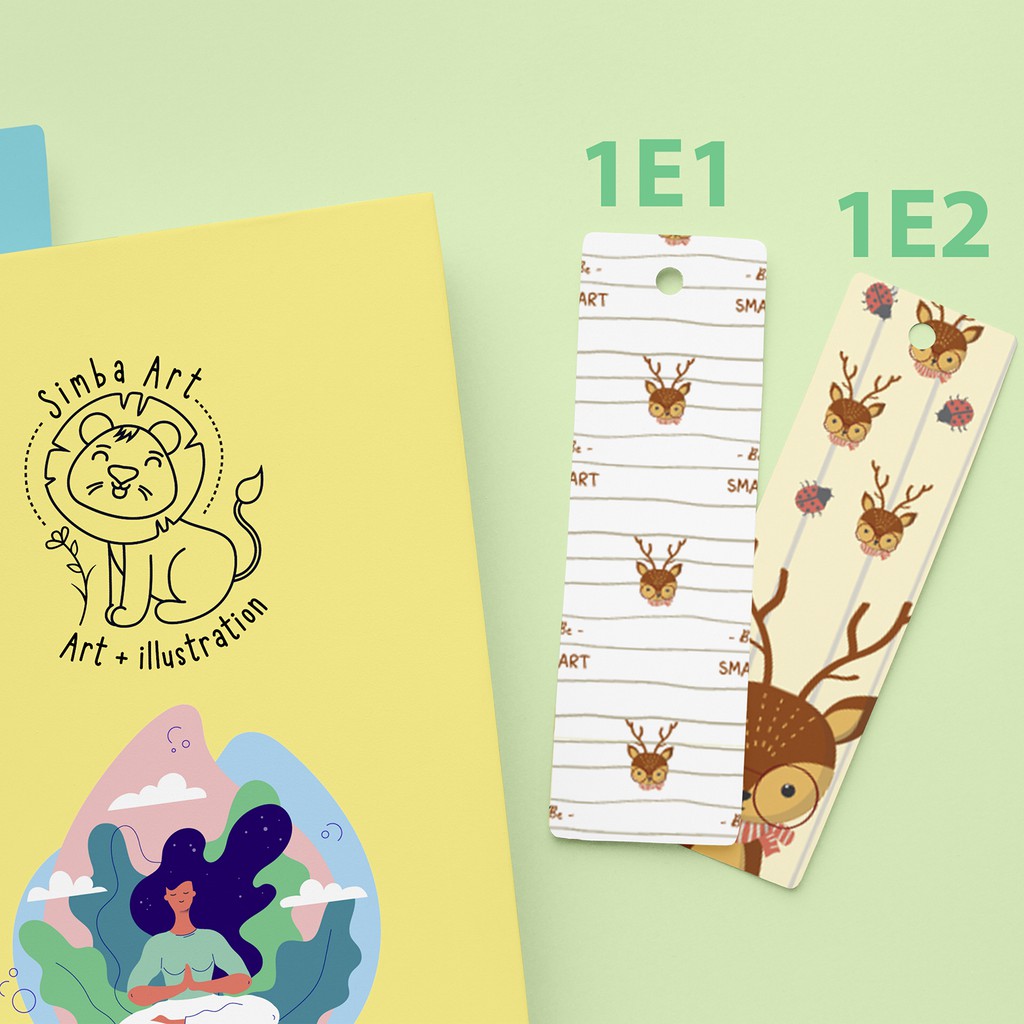 Kẹp sách Bookmark đánh dấu trang 14 x 4cm siêu cute [Nhận in hình theo yêu cầu - Chát với Shop]