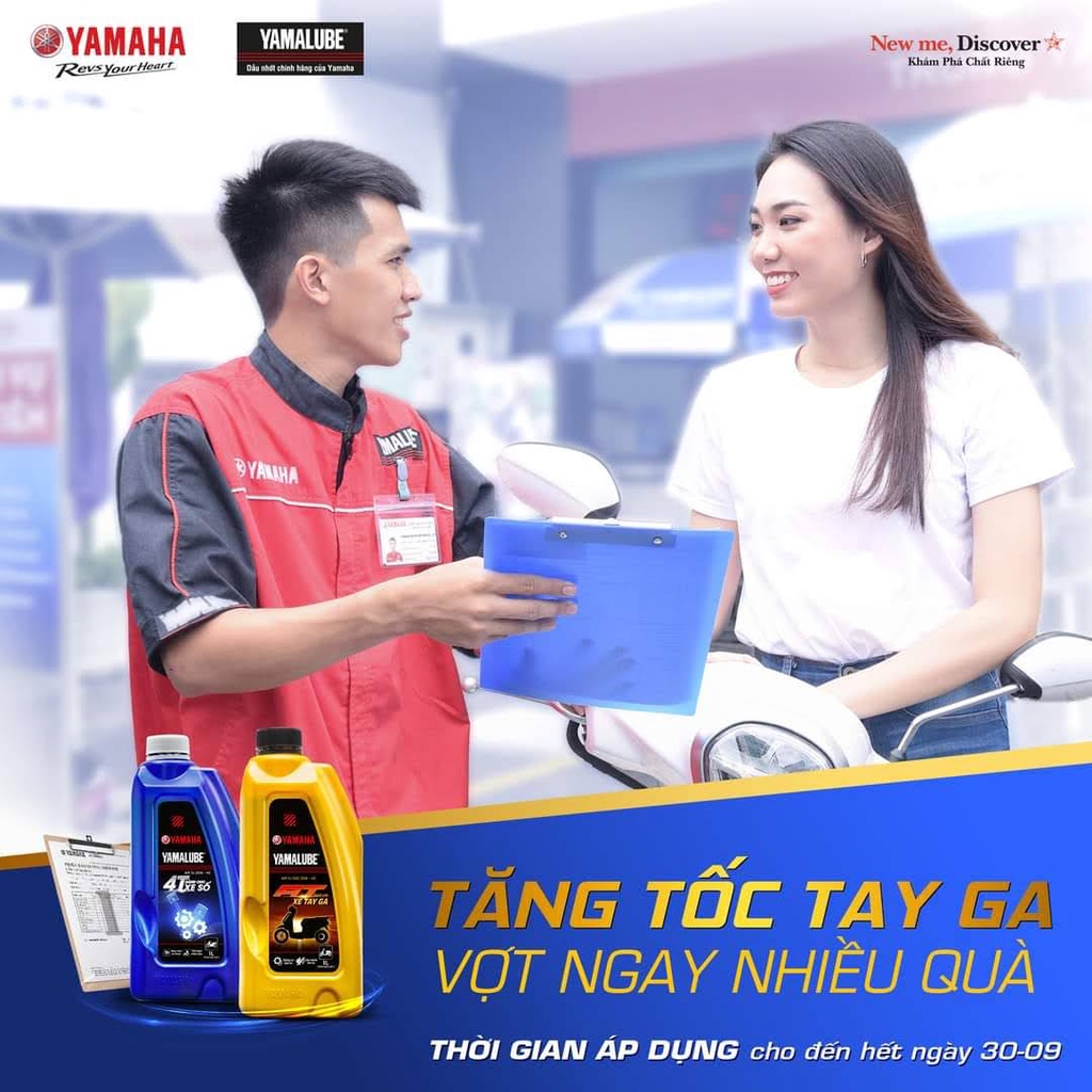 Nhớt YAMALUBE 800ml dòng xe Tay Ga chính hãng YAMAHA và các hãng khác