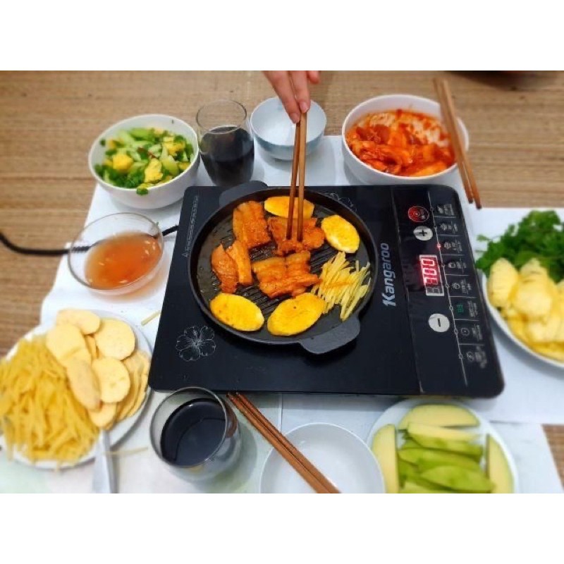 Vỉ gang nướng bếp từ