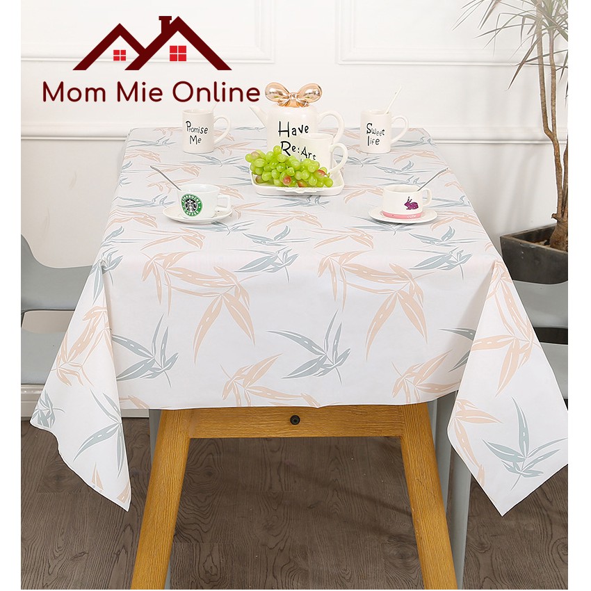 [Mã LIFEHLSALE2 giảm 10% đơn 0Đ] Khăn trải bàn nhựa PEVA chống thấm nước - B138