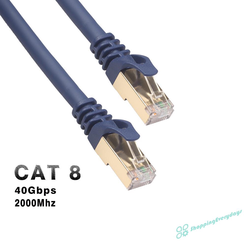 Dây Cáp Mạng Rj45 Cat8 Ethernet Sftp 40gbps