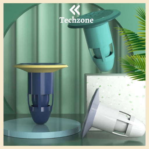 Nút cống chặn mùi hôi cống, bộ nắp phễu ngăn mùi thoát sàn chống trào ngược ngăn côn trùng khử mùi nhà vệ sinh - Techzon