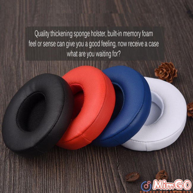 1 Cặp Miếng Đệm Tai Nghe Beats Bluetooth 3.0 Solo 2.0 Không Dây