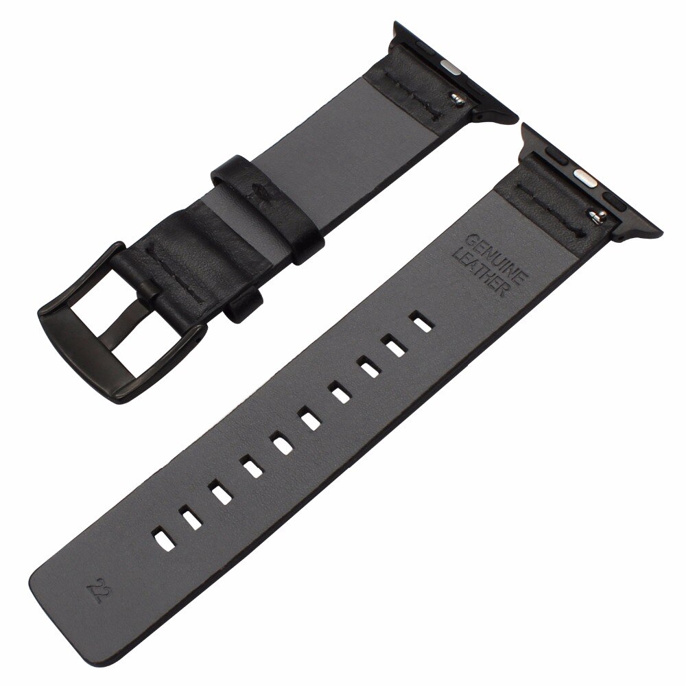 Dây đồng hồ bằng da thay thế cho iWatch Apple Watch 38mm 40mm 42mm 44mm Series 1 2 3 4