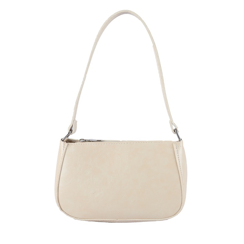 Túi Xách Đeo Vai Màu Sắc Đơn Giản Phong Cách Retro Thời Trang Cho Nữ