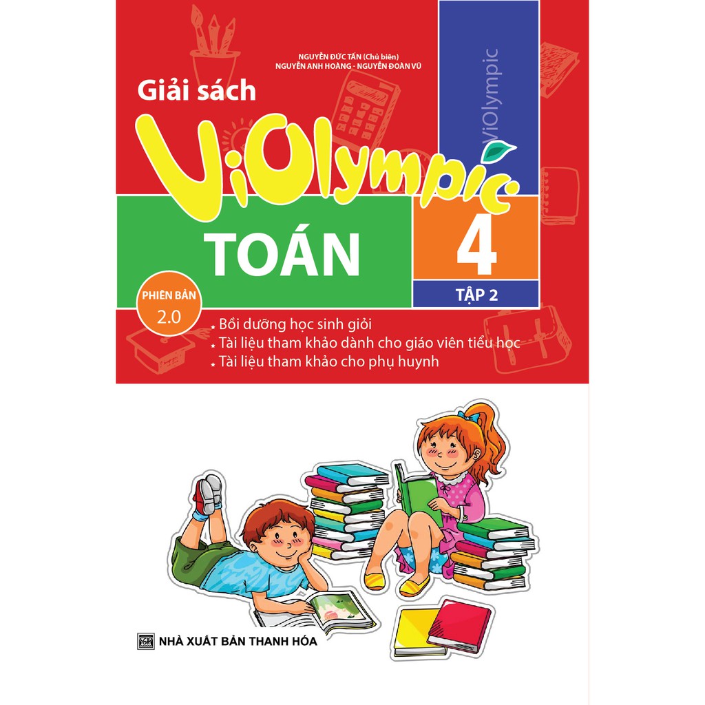 Sách - Giải Sách Violympic Toán 4 Tập 2 Phiên Bản 2.0