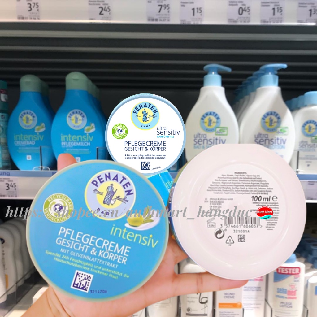 Kem dưỡng da Penaten 100ml Đức