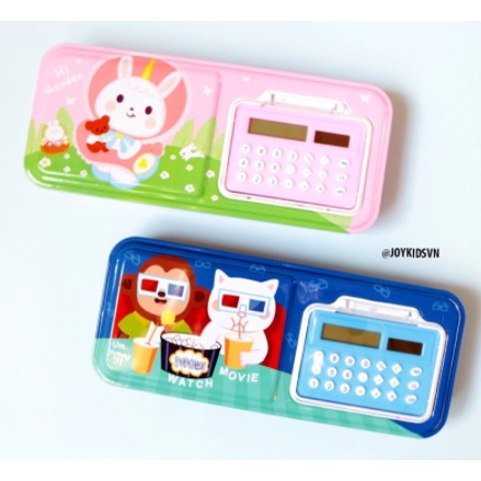 Hộp đựng bút có máy tính