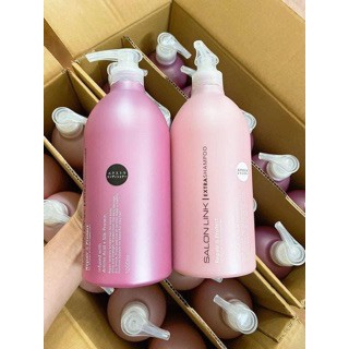 Set Gội - Xả SalonLink Phục Hồi Hư Tổn Nhật Bản 1000ml