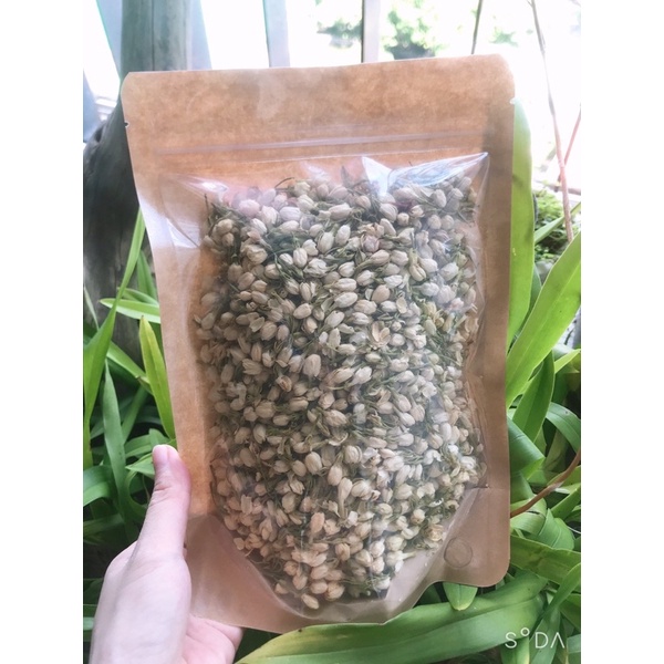 Nụ hoa nhài nguyên bông trắng thơm, không vụn