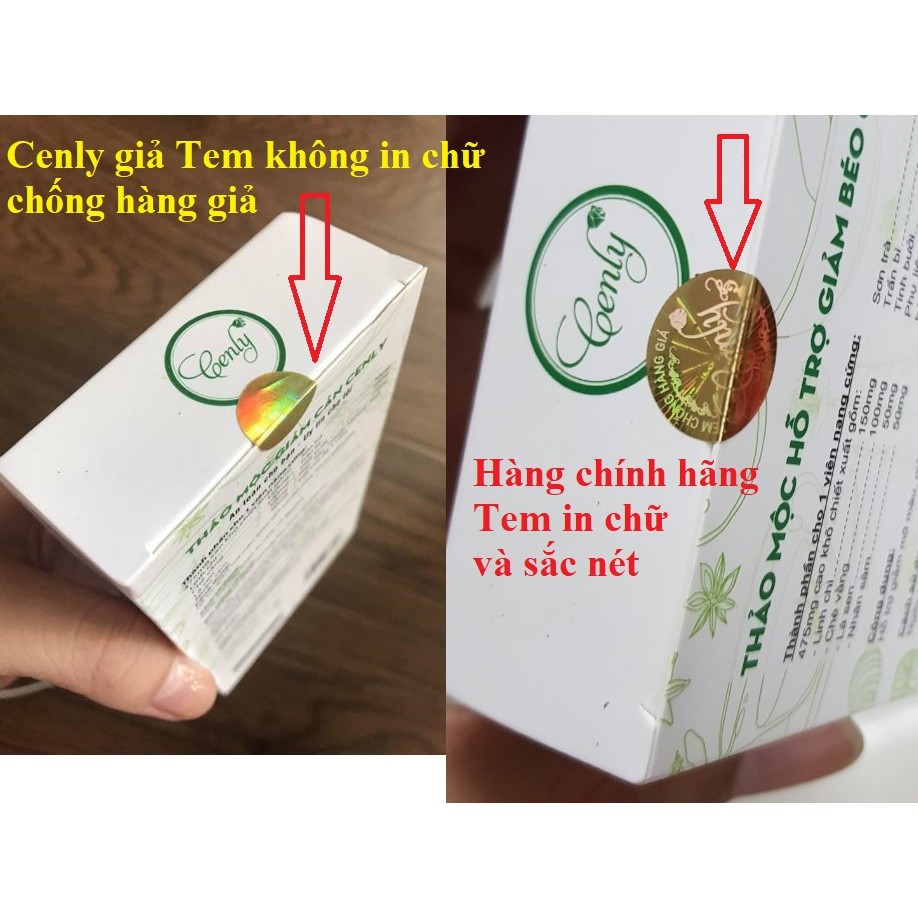 Giảm cân cenly chính hãng ⚡ FREESHIP ⚡ giảm cân hiệu quả ( hộp 30 viên )