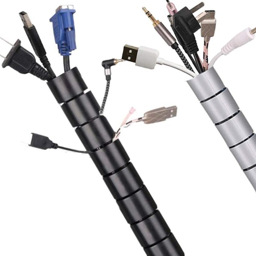 Cáp quản lý xoắn ốc 22 mm và 28 mm