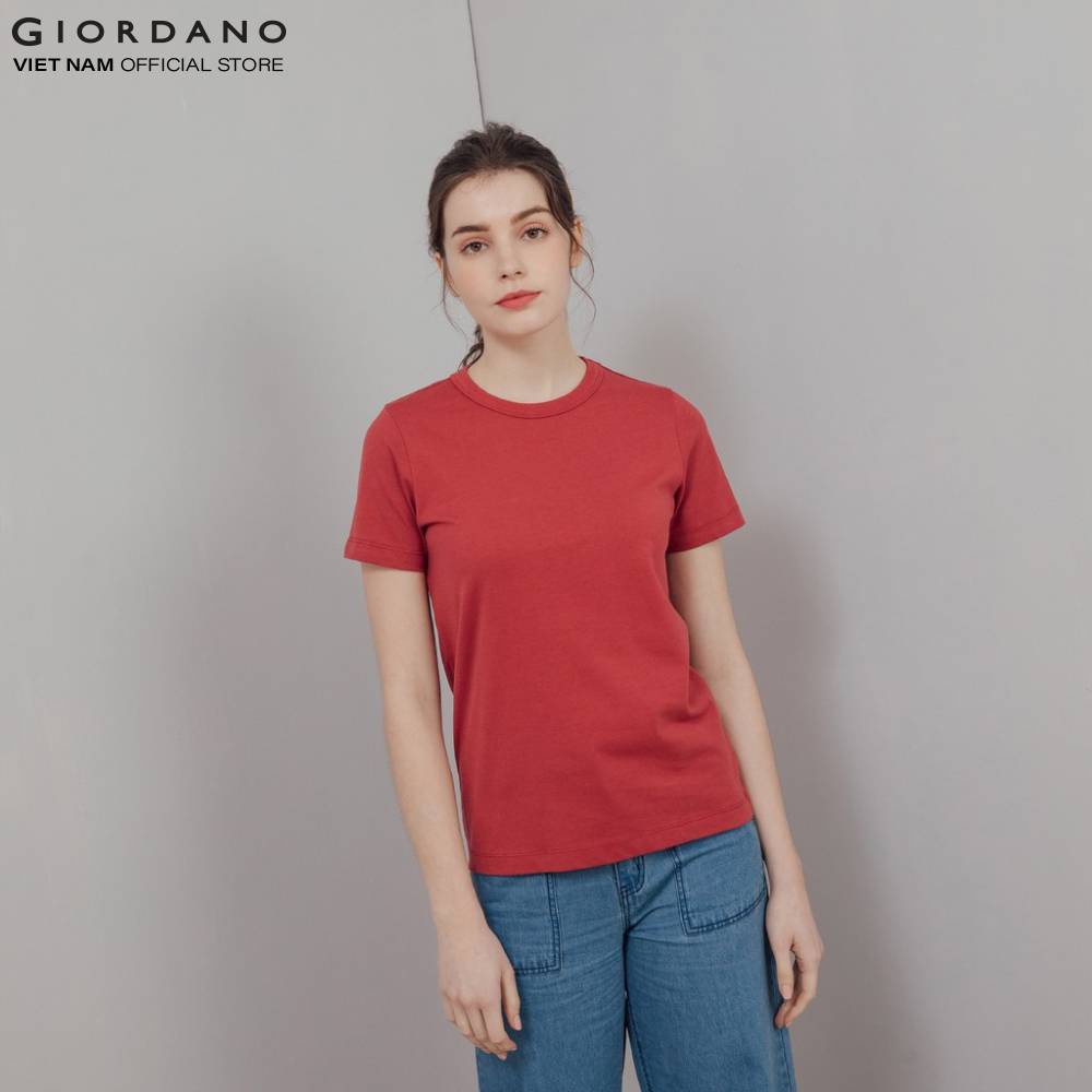 Áo Thun Cổ Tròn Nữ Giordano 05329329