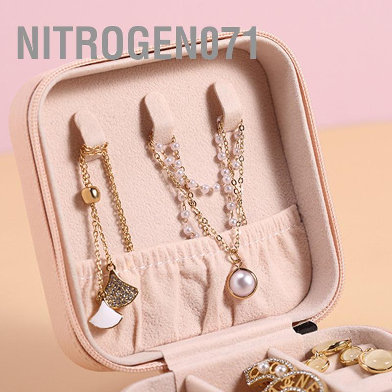 Hộp Đựng Trang Sức Sức Chứa Lớn Chống Trầy Xước Tiện Dụng Mang Theo Du Lịch