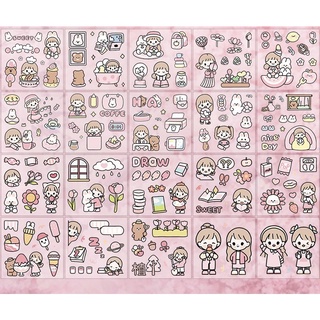 MIẾNG DÁN STICKER NHIỀU HÌNH DỄ THƯƠNG