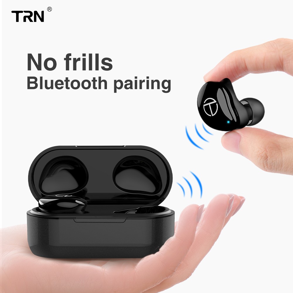 TRN T200 TWS 1BA 1DD Hybrid Driver Bluetooth V5.0 Headset Sport Wireless Earphone Earbuds QCC 3020 Chip Aptx/AAC/SBC IPX5