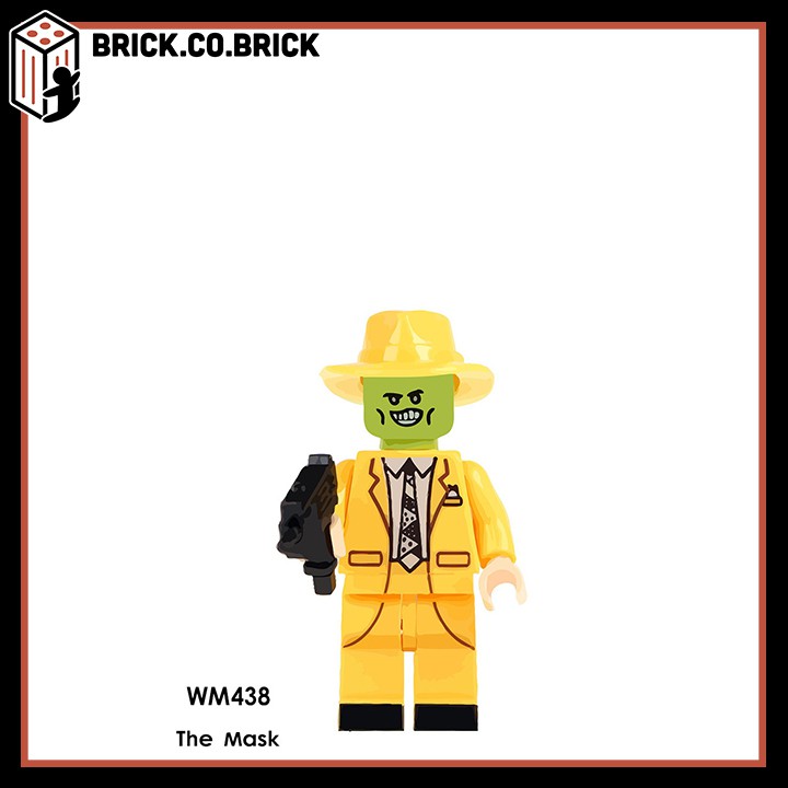 WM6020 - Đồ chơi lắp ráp minifigures và lego siêu anh hùng -Mask Robocop Blade Luke Cage Joker Hellboy Metallo Cheeta