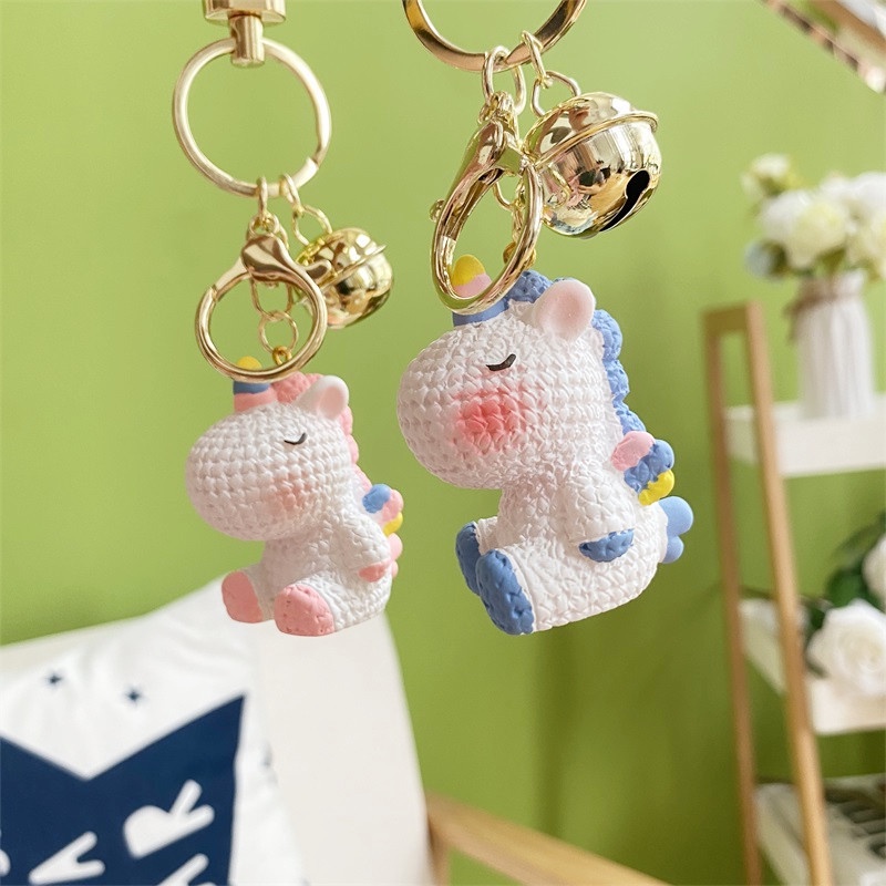 Móc Khóa Hình Kỳ Lân Hoạt Hình Sáng Tạo Dễ Thương