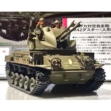 MÔ HÌNH LẮP RÁP XE TĂNG Hoa Kỳ 1/35 SCALE U.S. SELF-PROPELLED A.A. M42 DUSTER (W/3 FIGURES) TAMIYA 35161