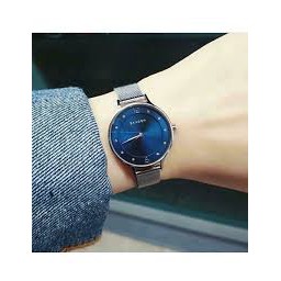 [GIÁ HỦY DIỆT - Chính Hãng - Free ship - Không ưng hoàn tiền] Đồng hồ nữ Skagen Skw2307 dây thép lưới 3 kim, BESTPRICE