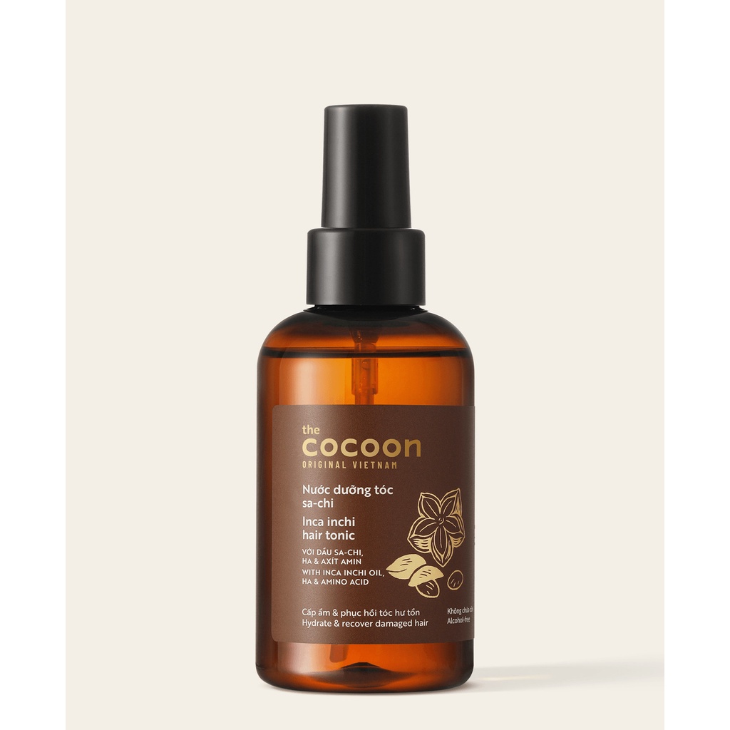 Nước xịt dưỡng tóc SACHI 140ml Cocoon