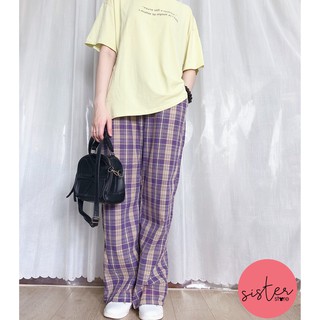 Quần nữ ống suông rộng cá tính Q01 ❤❤❤