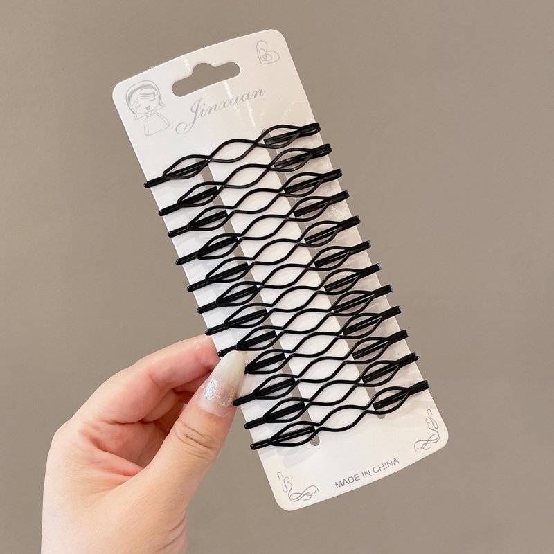 Kẹp Tóc Màu Đen Thời Trang Cá Tính