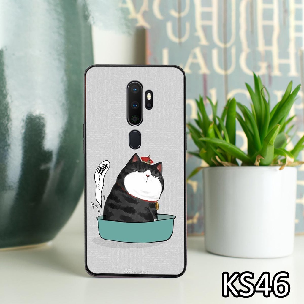 [SIÊU ƯU ĐÃI] Ốp lưng Oppo A5-2020/A9-2020 in hình CHÚ MÈO BÉO siêu đẹp, độc, lạ_KINGSTORE.HN_Ốp lưng điện thoại