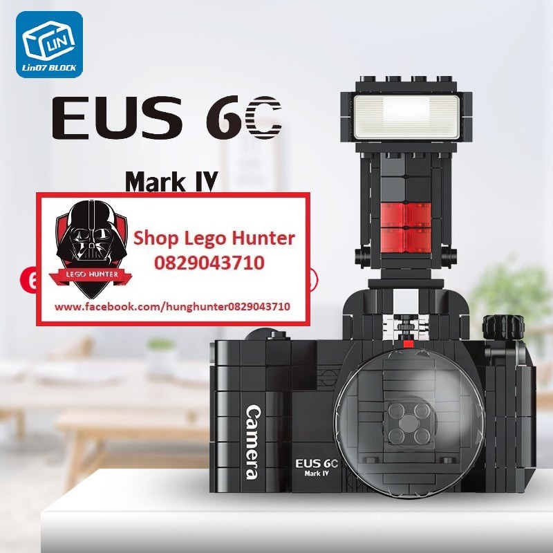 00845 Bộ đồ chơi lắp ráp mô hình máy ảnh EUS 6C Mark IV digital Camera