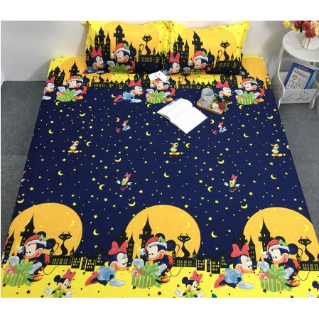 Ga chun bọc đệm,vải cotton poly-đệm dày tối đa 20cm