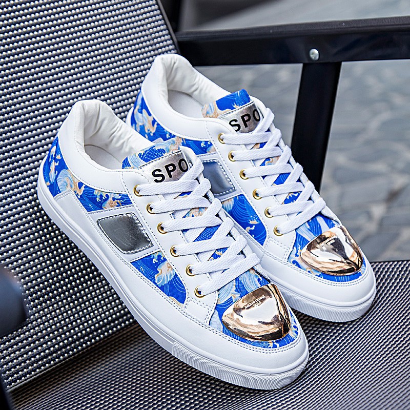 Giày Thể Thao Bằng Da Phong Cách Năng Động Trẻ Trung Dành Cho Nam