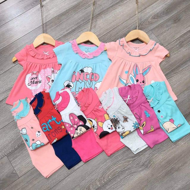 Bộ chữ A cổ bèo cho bé