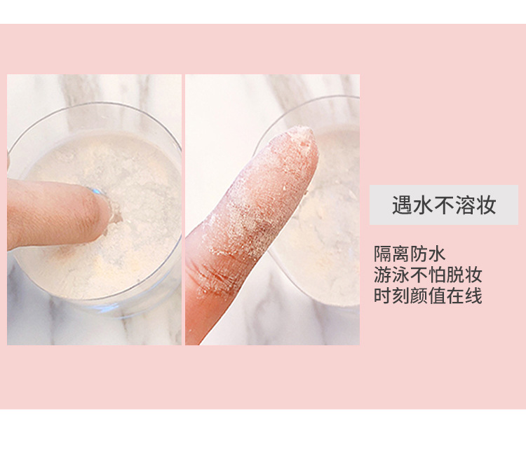 (Hàng Mới Về) Set Phấn Phủ Kèm Cọ Trang Điểm 2 Trong 1 Kiềm Dầu Dưỡng Ẩm Chống Thấm Nước Làm Sáng Da | BigBuy360 - bigbuy360.vn