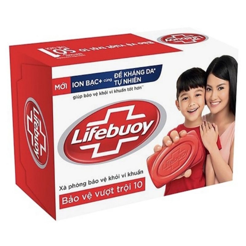 Xà bông cục kháng khuẩn Lifebuoy 90g | BigBuy360 - bigbuy360.vn