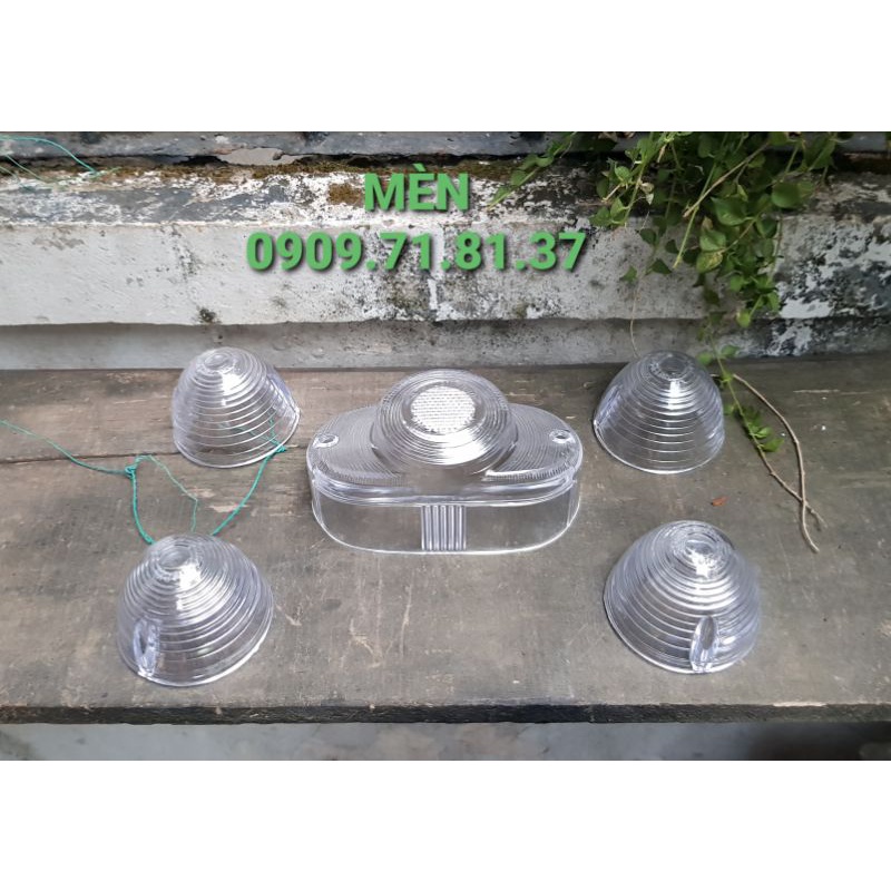 CHỤP XINHAN, ĐÈN HẬU XE CUB, 67 MÀU TRẮNG