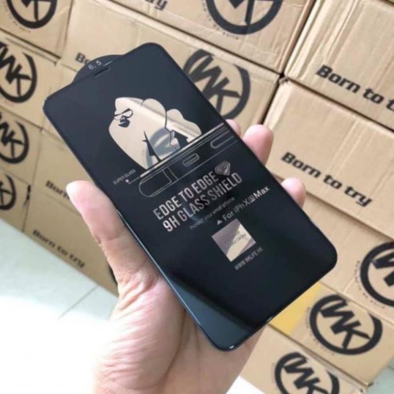 Kính cường lực Kingkong iphone 15 PRO MAX/15 PRO/15/13 pro max/13 pro/X/XR/XS MAX/11/11 PRO/11 PRO MAX full màn hình