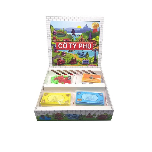 Cờ tỷ phú Monopoly - Việt Nam Phiên Bản cao cấp