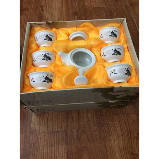 Bộ ấm trà hoa sen cao cấp
