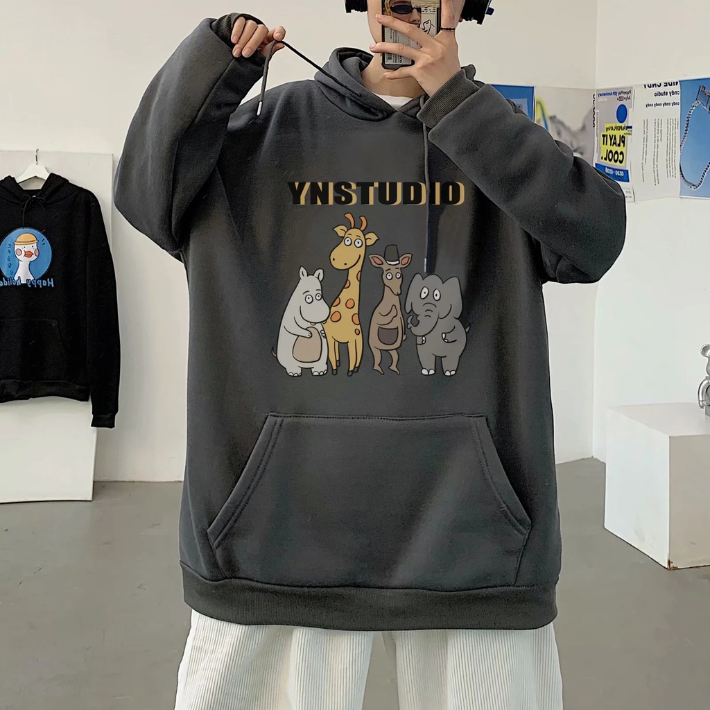 Áo hoodie thiết kế phong cách thời trang thu đông có 7 màu 【S-3XL】 | BigBuy360 - bigbuy360.vn