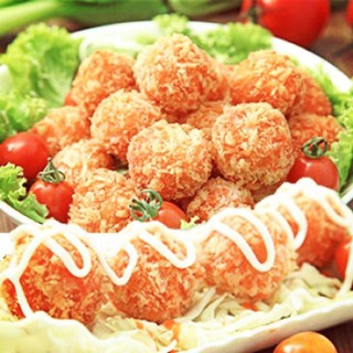 ( Giá Sỉ HN ) Tôm viên sốt mayonaise 500gr ( 40 viên)