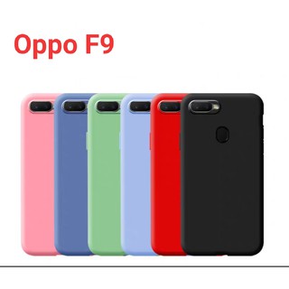 Ốp lưng dẻo màu KT Desing OPPO F9 Chống bám bẩn, chống nước cao cấp