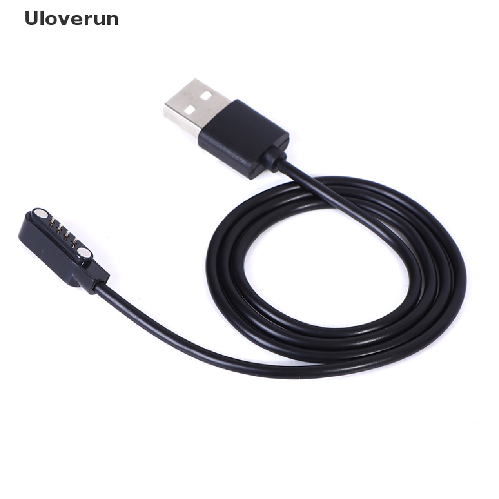 Cáp sạc nam châm Uloverun 4 Pin 2.54mm cho đồng hồ thông minh KW88 GT88 G3