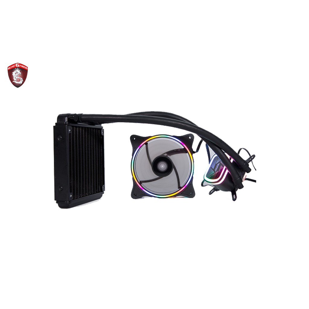 [Hàng Chính Hãng] Tản Nhiệt Nước Aigo DarkFlash Tracer DT-120 AIO RGB  [Tương thích với Intel & AMD] - Bảo Hành 36 Tháng | BigBuy360 - bigbuy360.vn