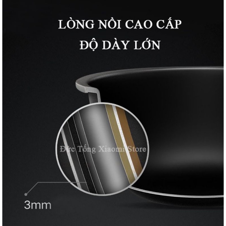 Nồi cơm điện thông minh XIAOMI GEN 3 cao tần vi áp suất 3L 4L