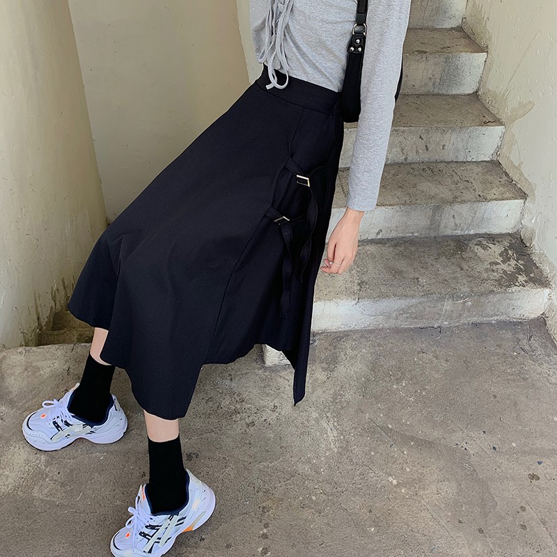 [Bán chạy] Chân váy Midi dài Ulzzang Quảng Châu VVD15 | BigBuy360 - bigbuy360.vn