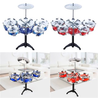 Christmas Gift Drum Set Boys Girls Play Music Develop Intelligence Kids Toys