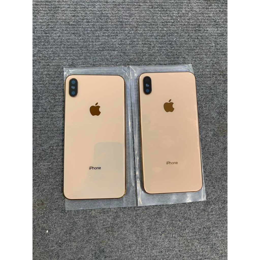 [Mã ELMS05 giảm 5% đơn 300k]Vỏ sườn zin mới 100% dành cho iPhone XS MAX màu vàng gold